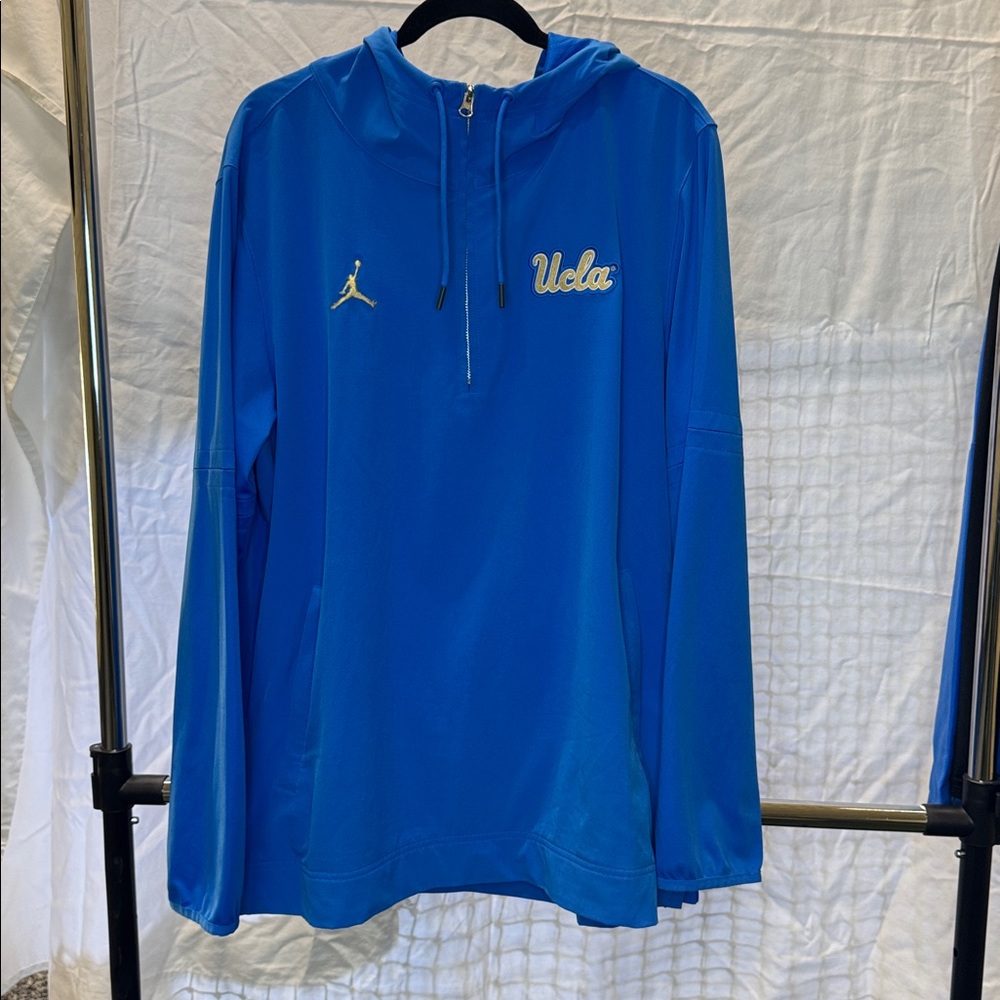 Jordan Brand UCLA Blue Pullover Warmup Hoodie